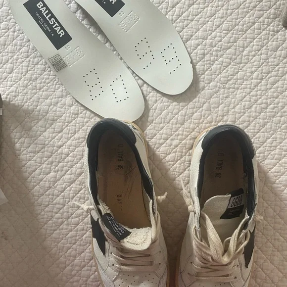 Size 38 Ball Star, Women’s white/black - Picture 4 of 8